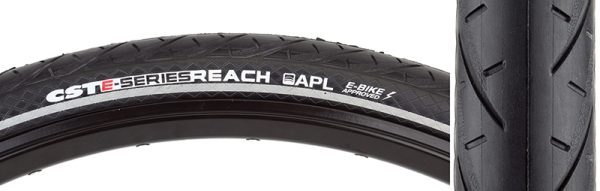 CST E-Series Reach 700x40 Tire, Black, Wire Bead