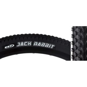 CST Jackrabbit Mountain Bike Tire (Black) (29" / 622 ISO) (2.1") (Wire) (Single Comp... - TB96656000