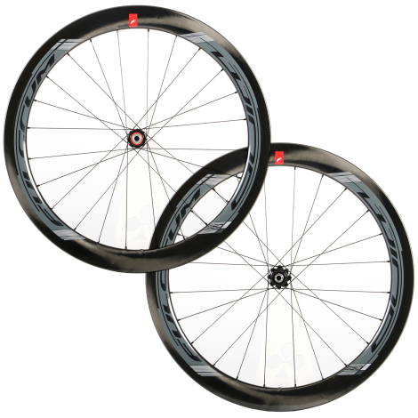 Fulcrum Racing Wind 550 DB Carbon Disc Road Wheelset - Black / 12mm Front - 142x12mm Rear / Shimano / Centerlock / Pair / 11-12 Speed / Clincher / 700c