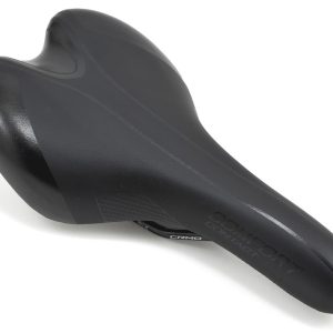 Giant Contact Comfort Saddle (Black) (Chromoly Rails) (150mm) - 120000030