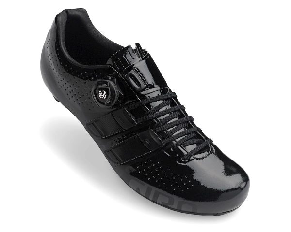 Giro Factor Techlace Road Shoes (Black) (45) - 7077018