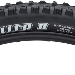 Maxxis High Roller II Tire: 29 x 2.50", Folding, 120tpi, 3C MaxxTerra, Double Down, Tubeless Ready, Wide Trail, Black