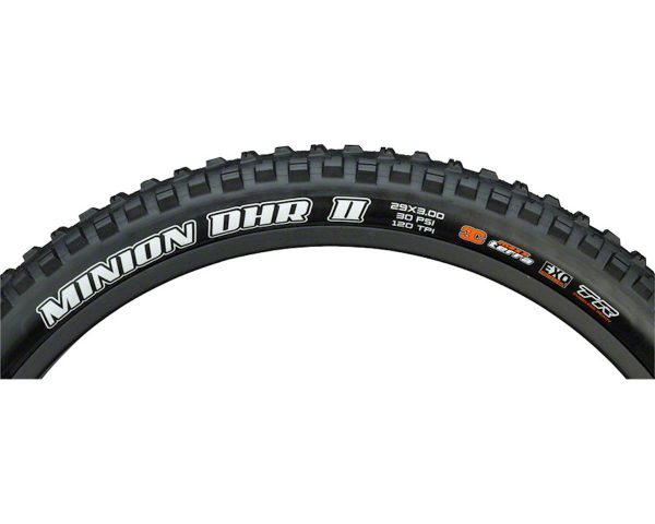 Maxxis Minion DHR II Tubeless Mountain Tire (Black) (Folding) (29" / 622 ISO) (3.0")... - TB96835200