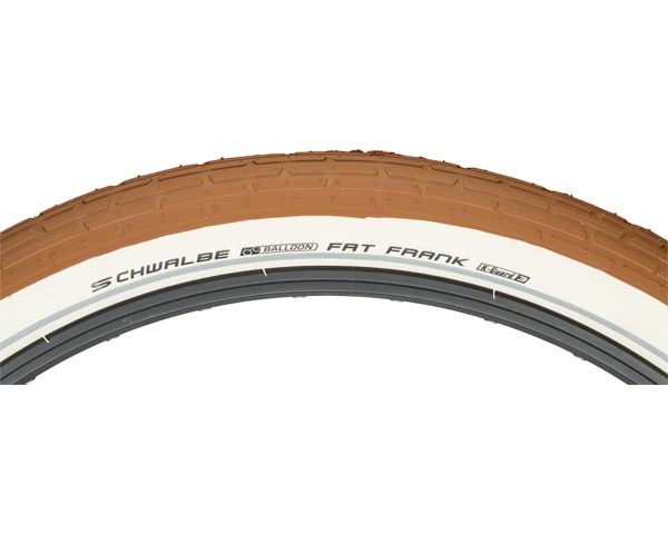 Schwalbe Fat Frank Urban Cruiser Tire (Brown/Reflex) (26" / 559 ISO) (2.35") (Wire) (S... - 11100596