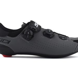 Sidi Genius 10 Road Shoes (Black/Grey) (43) - SRS-GNX-BKGY-430