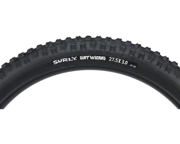 Surly Dirt Wizard Tubeless Mountain Tire (Black) (27.5" / 584 ISO) (3.0") (Folding) - TR0083