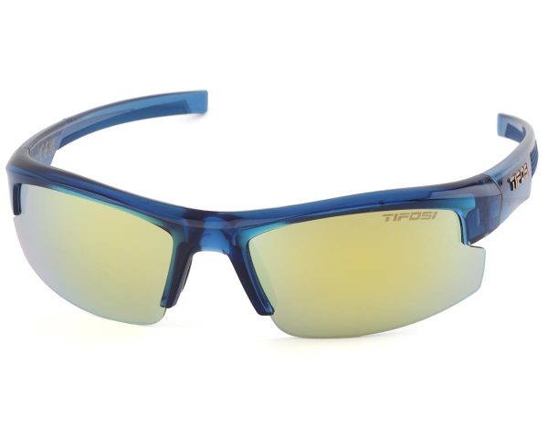 Tifosi ShutOut Sunglasses (Midnight Navy) (Smoke Yellow Lenses) - 1660403574
