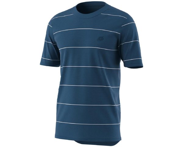 Troy Lee Designs Flowline Short Sleeve Jersey (Revert Blue) (M) - 335513033