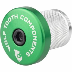 Wolf Tooth Compression Plug with Integrated Spacer Stem Cap - Green