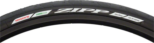 Zipp Tangente Course Clincher Road Tire: 700x28 Puncture Resistant Black