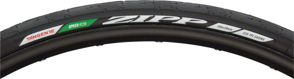 Zipp Tangente Speed Clincher Road Tire: 700x28 Black