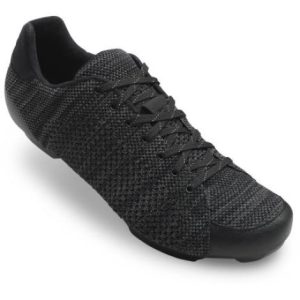 Giro Republic R Knit Road Cycling Shoes - Black / Charcoal Heather / EU38