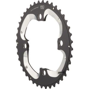 Shimano XT M785 Chainrings (Black/Silver) (2 x 10 Speed) (64/104mm BCD) (Outer) (AJ-T... - Y1ML98030