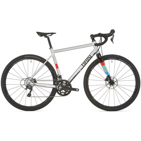 Tifosi Rostra XLE Disc Gravel Bike - 2022 - Silver / Medium