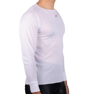 Bellwether Long Sleeve Base Layer (White) (L) - 915505014