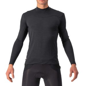 Castelli Bandito Wool Long Sleeve Base Layer - AW22 - Black / Medium