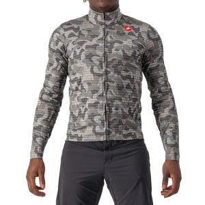 Castelli Unlimited Thermal Long Sleeve Cycling Jersey - AW22 - Nickel Grey / Dark Grey / Small