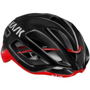 Kask Protone Road Cycling Helmet - Black / Red / Small / 50cm / 56cm