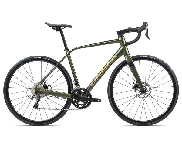 Orbea Avant H30-D Endurance Road Bike (Gloss Military Green/Gold) (53cm) (2022) - M10353BJ