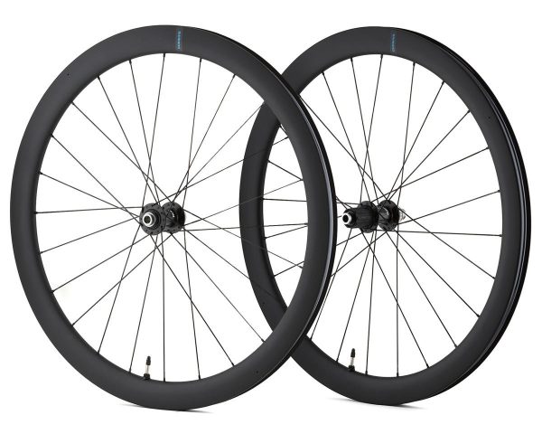 Shimano RS710 C46 Carbon Wheelset (Black) (Shimano 12 Speed Road) (12 x 100, ... - EWHRS710C46LFERED