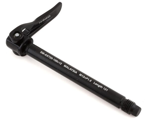 Shimano SM-AX720 Quick Release E-Thru Axle (Black) (12 x 100mm) (121mm) (1.5mm) - ESMAX720F10012