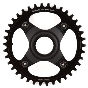 Shimano Steps E-MTB Direct Mount Chainring (Black) (1 x 10/11 Speed) (Single) (... - ISMCRE80B55A8XL