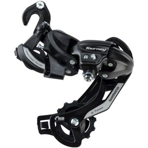 Shimano Tourney RD-TY500 Rear Derailleur (Black) (6/7 Speed) (Long Cage) (BMX/Track ... - ERDTY500MB