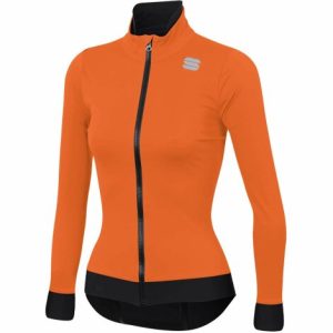 Sportful Fiandre Pro Medium Women's Jacket - Orange SDR / XLarge