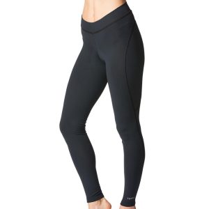 Terry Women's Thermal Tights (Black) (L) - 615079A4000