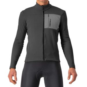 Castelli Unlimited Trail Long Sleeve Cycling Jersey - AW22 - Dark Grey / Small
