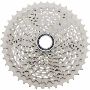 Shimano Deore M4100 Cassette - 10 Speed - Silver / 11-46 / 10 Speed