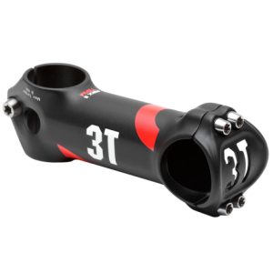 3T Arx II Team Road Bike Stem - Black / Red / 120mm / +/- 6°