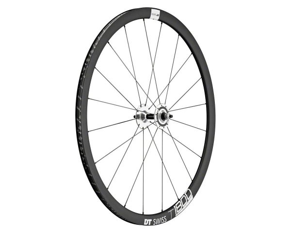 DT Swiss T1800 Front Wheel (Black) (QR x 100mm) (700c / 622 ISO) (Tubeless) - W0T1800AAGXCA04485