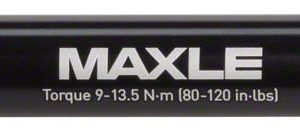 Maxle Stealth Front Thru Axle: 15x100 125mm Length Road