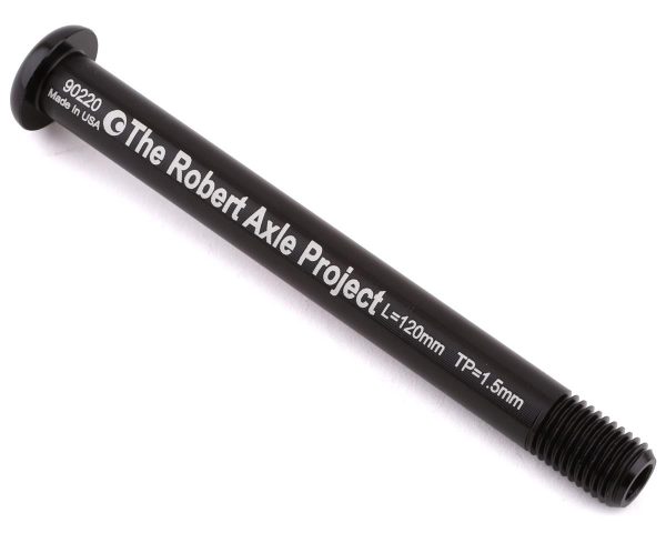 Robert Axle Project 12mm Front Lightning Bolt Thru Axle (Black) (120mm) (M12 x 1.5) - LIG511