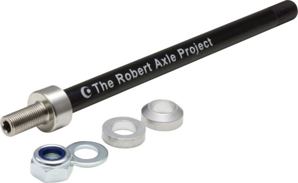 Robert Axle Project Kid Trailer 12mm Thru Axle, Length: 160, 167 or 172mm Thread: 1.0mm