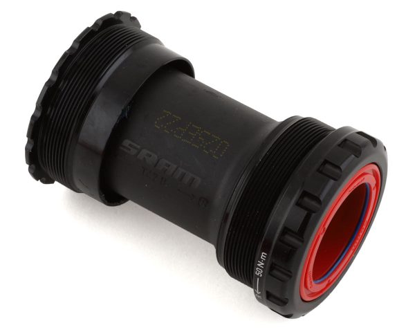 SRAM DUB Ceramic Threaded Bottom Bracket (Black) (T47) (77mm Road/Road Wide) - 00.6418.033.007