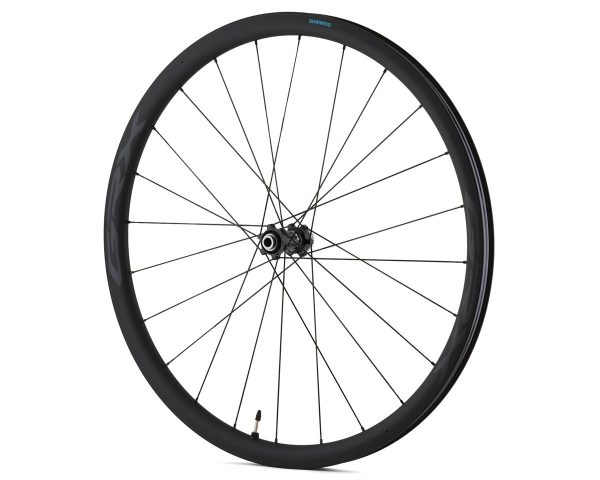 Shimano GRX RX870 Carbon Front Wheel (Black) (12 x 100mm) (700c / 622 ISO) (Cent... - EWHRX870LFED70