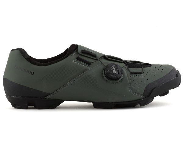 Shimano SH-XC300 Mountain Bike Shoes (Olive) (44) - ESHXC300MGE07S44000