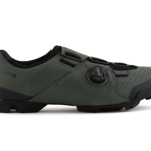 Shimano SH-XC300 Mountain Bike Shoes (Olive) (48) - ESHXC300MGE07S48000