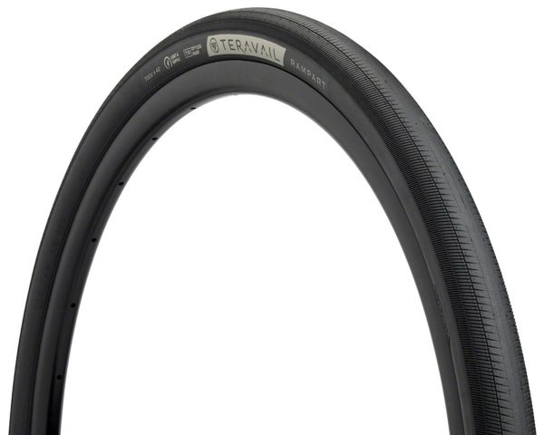 Teravail Rampart Tubeless All-Road Tire (Black) (700c / 622 ISO) (42mm) (F... - 70042C_BOR_QP002_MBS