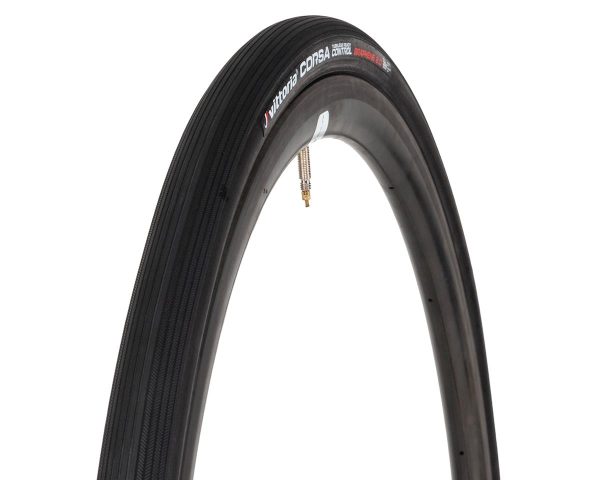 Vittoria Corsa Control TLR Tubeless Road Tire (Black) (700c / 622 ISO) (30mm) (Folding... - 11A00111
