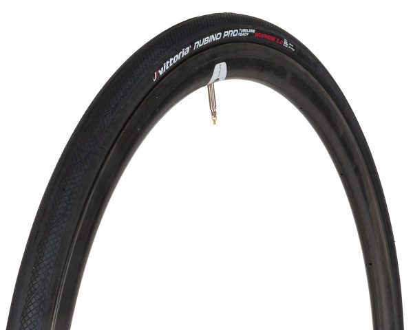 Vittoria Rubino Pro TLR Tubeless Road Tire (Black) (700c / 622 ISO) (28mm) (Folding) (... - 11A00143