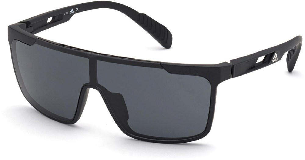 Ambtenaren Ik heb een contract gemaakt Ontmoedigen adidas SP0020 Semi Rimless Shield Polarized Sunglasses - In The Know Cycling