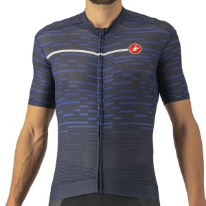 Castelli Insider Short Sleeve Jersey (Savile Blue) (S) - A4522524414-2