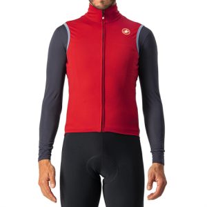 Castelli Perfetto RoS Cycling Vest - AW21 - Pro Red / Small