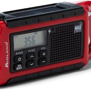 Midland ER210 E+READY Compact Emergency Crank WX Radio