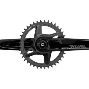 SRAM Rival 1 AXS Wide Power Meter Crankset (Black) (1 x 12 Speed) (DUB Spindle)... - 00.3018.296.000