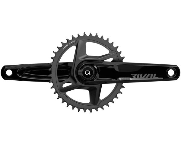 SRAM Rival 1 AXS Wide Power Meter Crankset (Black) (1 x 12 Speed) (DUB Spindle)... - 00.3018.296.007