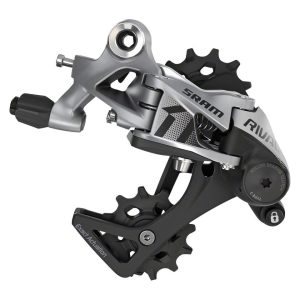 SRAM Rival 1 Rear Derailleur (Black/Silver) (1 x 11 Speed) (Medium Cage) (Clutc... - 00.7518.113.000